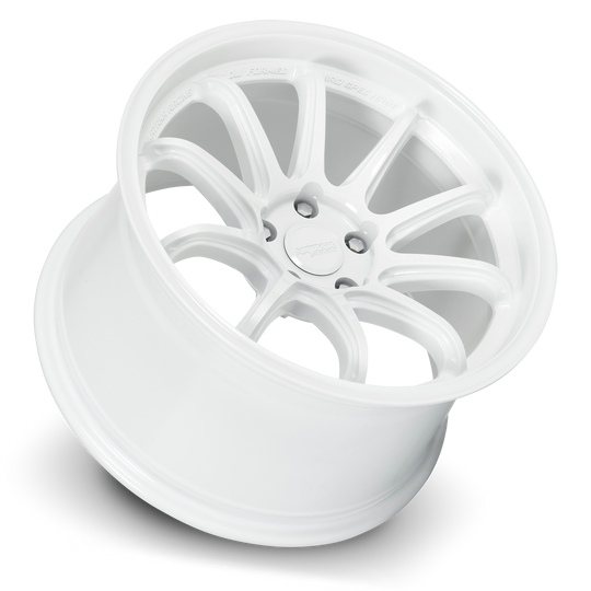 HR06-1810550GW22 - Katana Racing HR06 18X10.5 5X100 ET 22mm Gloss White - Katana Racing Wheels Canada