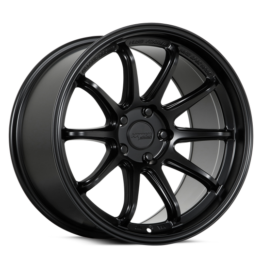 HR06-188550MB - Katana Racing HR06 18X8.5 5X100 ET 35mm Matte Black - Katana Racing Wheels Canada