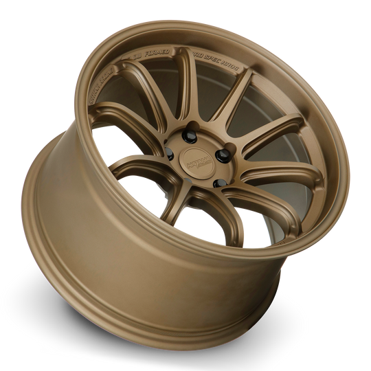HR06-189545MR - Katana Racing HR06 18X9.5 5X120 ET 22mm Matte Bronze - Katana Racing Wheels Canada