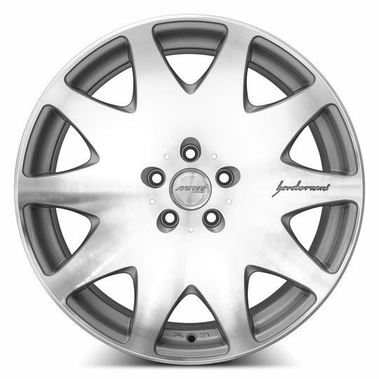 HR0320955xx20S-51240 - MRR HR3 20X9.5 5X112 40MM Silver Machine Face - MRR Wheels Canada