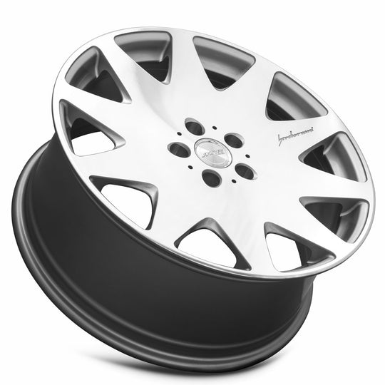 HR03208551435S-515 - MRR HR3 20X8.5 5X115 35MM Silver Machine Face - MRR Wheels Canada