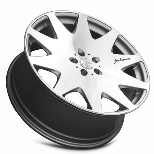 HR0322905xx20S-51225 - MRR HR3 22X9 5X112 25MM Silver Machine Face - MRR Wheels Canada