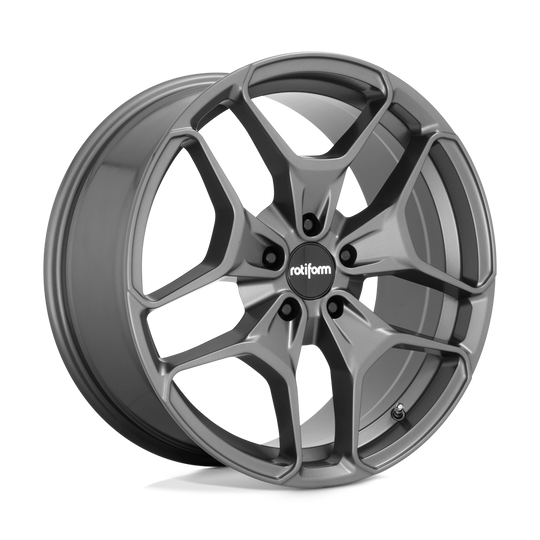 R172198543+45 - Rotiform R172 Hur 19X8.5 5X112  45mm Anthracite - Rotiform Wheels Canada