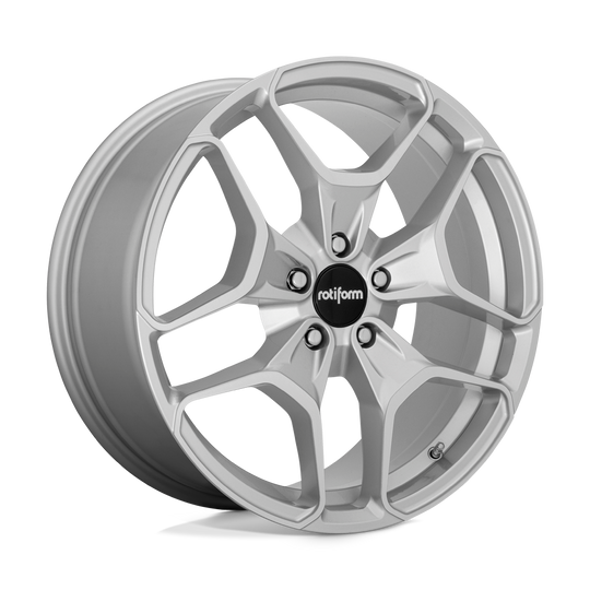 R173198543+45 - Rotiform R173 Hur 19X8.5 5X112  45mm Machined Silver - Rotiform Wheels Canada