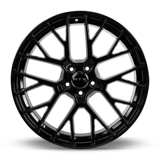 507419 - RTX OE Hausen 20X9 5X112 25mm Gloss Black - RTX OE Wheels Canada