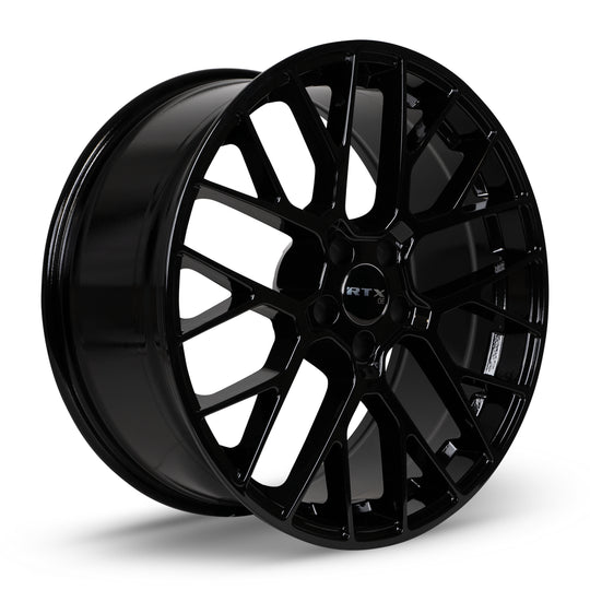 507419 - RTX OE Hausen 20X9 5X112 25mm Gloss Black - RTX OE Wheels Canada