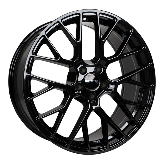 507420 - RTX OE Hausen 20X10 5X112 20mm Gloss Black - RTX OE Wheels Canada