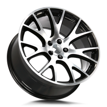 Load image into Gallery viewer, R161-251518GBM - Strada OE Replica R161 Hellcat 22X9 5X115 18mm Gloss Black Machined - Strada OE Replica Wheels Canada