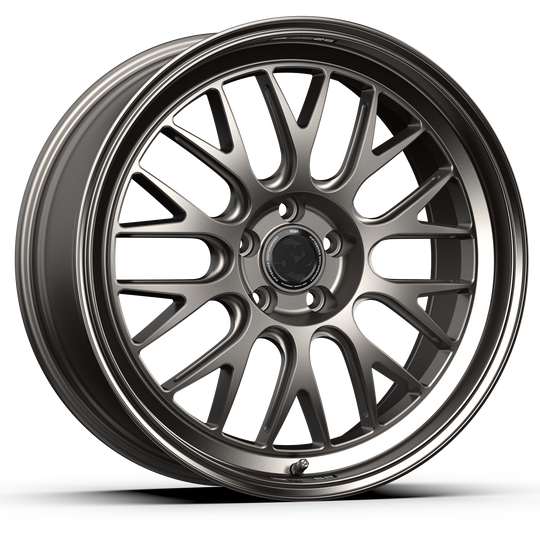 RSHML-88558+42 - Fifteen52 Holeshot RSR 18X8.5 5X108 ET 42mm Magnesium Grey / Gloss Lip - Fifteen52 Wheels Canada