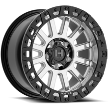 Load image into Gallery viewer, H139-1890512745M - Hostile Dominator 18X9 5x127 -12mm Machined - Hostile Wheels Canada