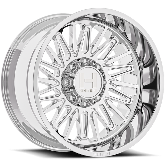 H143-2010816547C - Hostile Rampage 20X10 8x165.1 -19mm Armor Plated - Hostile Wheels Canada