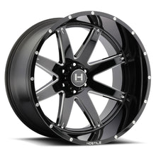 Load image into Gallery viewer, H109-2214655045B - Hostile Alpha 22X14 6X139.7 -76mm Blade Cut Wheel - Hostile Wheels Canada