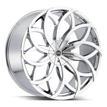 Load image into Gallery viewer, S61200018 - Strada S61 Huracan 22X9.5 BLANK 18mm Chrome - Strada Wheels Canada