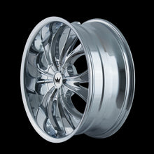 Load image into Gallery viewer, 342-22918C - Mazzi Hustler 22X9.5 5X115 / 5X120.65 18mm Chrome - Mazzi Wheels Canada