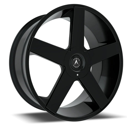 B132-2295-32-117 - Armed Street Hustler 22X9.5 6X135 ET 25mm Matte Black - Armed Street Wheels Canada