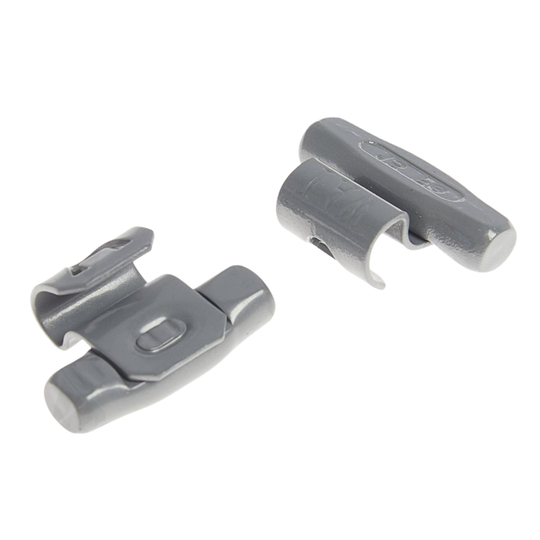 IAW015S Tectonic 15 GR Coated Steel Clip-On IAW Series Wheel Weights Box of 50