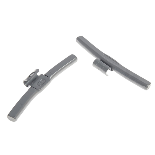 IAW060S Tectonic 60 GR Coated Steel Clip-On IAW Series Wheel Weights Box of 25