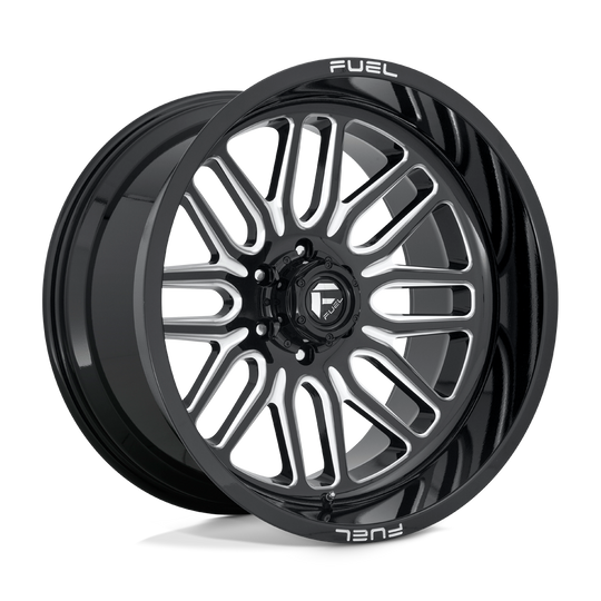 D66222208947 - Fuel Off-Road D662 Ignite 22X12 6X135 -43 mm Gloss Black Milled - Fuel Off-Road Wheels Canada