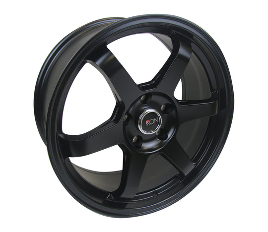 Ikon Alloy IK103 17X7.5 5X114.3 35mm Satin Black