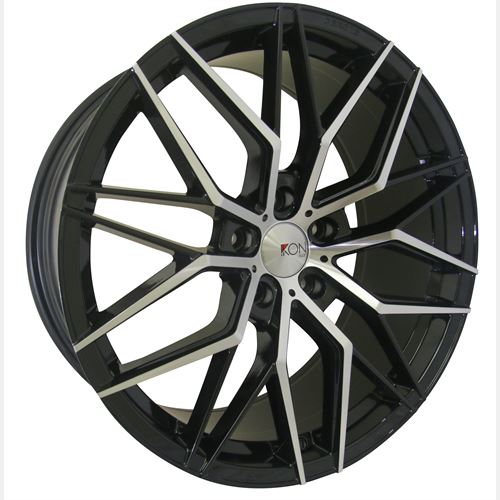 Ikon Alloy IK109 19X8.5 5X114.3 35mm Black Machined Face