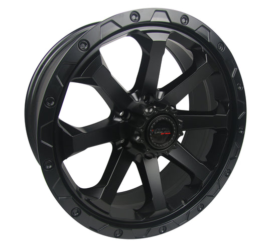 IKT04-O - Ikon Alloy IKT04 20X9 5X127 15mm Satin Black - Ikon Alloy Wheels Canada