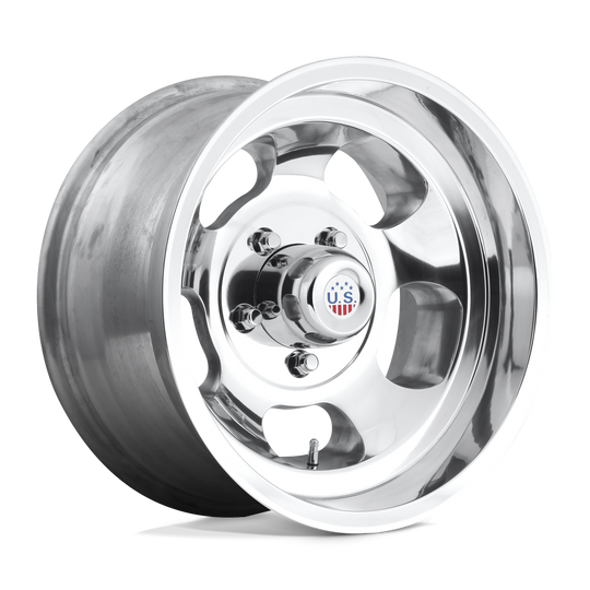 U10115900045D - US Mag U101 Indy 15X9 BLANK -12 mm High Luster Polished - US Mag Wheels Canada