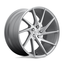 Charger l'image dans la galerie, M162200565+45 - Niche M162 Invert 20X10.5 5X114.3  45mm Gloss Silver Machined - Niche Wheels Canada