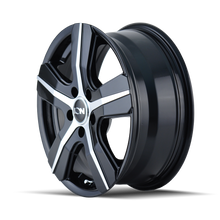 Charger l'image dans la galerie, 101-6741B - ION Alloy 101 16X7 5X160 55mm Black And Machined - Ion Alloy Wheels Canada
