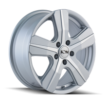 Load image into Gallery viewer, 101-6741S - ION Alloy 101 16X7 5X160 55mm Silver And Machined Face - Ion Alloy Wheels Canada