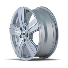 Charger l'image dans la galerie, 101-6631S - ION Alloy 101 16X6.5 5X108 50mm Silver And Machined Face - Ion Alloy Wheels Canada