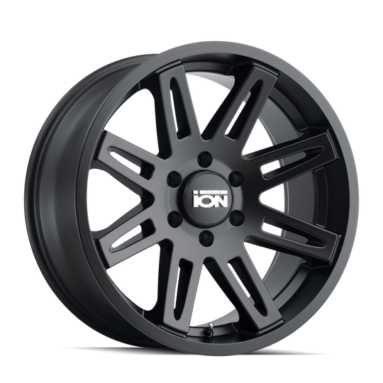 142-8981MB - ION Alloy 142 18X9 8X165.1 0mm Matte Black - Ion Alloy Wheels Canada