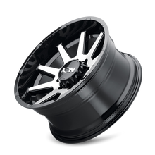 Charger l'image dans la galerie, 143-2985BM - ION Alloy 143 20X9 5X139.7 0mm Black And Machined - Ion Alloy Wheels Canada