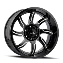 Load image into Gallery viewer, 151-2173M19 - ION Alloy 151 20X10 5X127 -19mm Black And Milled - Ion Alloy Wheels Canada