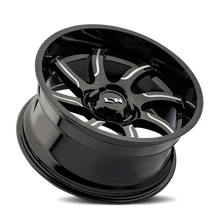 Load image into Gallery viewer, 151-7970M0 - ION Alloy 151 17X9 8X170 0mm Black And Milled - Ion Alloy Wheels Canada