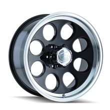 Load image into Gallery viewer, 171-2983B - ION Alloy 171 20X9 6X139.7 0mm Black And Machined - Ion Alloy Wheels Canada