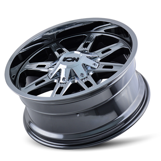 184-2937C - ION Alloy 184 20X9 6X135 / 6X139.7 0mm Chrome - ION Alloy Wheels Canada