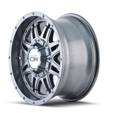 Load image into Gallery viewer, 186-7837G - ION Alloy 186 17X8 6X135 / 6X139.7 10mm Gunmetal - ION Alloy Wheels Canada