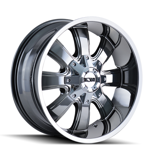 189-2952P2D18 - ION Alloy 189 20X9 5X139.7 / 5X127 18mm Chrome - ION Alloy Wheels Canada