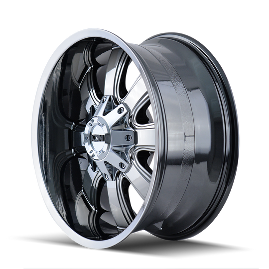 189-2952P2D18 - ION Alloy 189 20X9 5X139.7 / 5X127 18mm Chrome - ION Alloy Wheels Canada