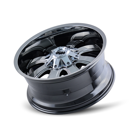189-2952P2D18 - ION Alloy 189 20X9 5X139.7 / 5X127 18mm Chrome - ION Alloy Wheels Canada