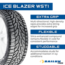 Load image into Gallery viewer, S2000977 245/65R17 Sailun Ice Blazer WST1 107S Sailun Tires Canada