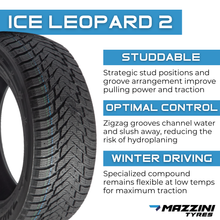 Load image into Gallery viewer, WMZ2655020X2-4PK 265/50R20 Mazzini Ice Leopard 2 111T - 4 Pack Mazzini Tires Canada