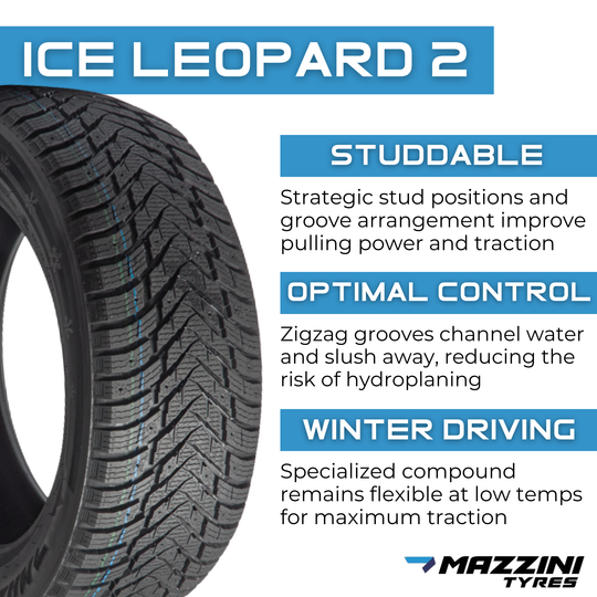 WMZ2655020X2 265/50R20 Mazzini Ice Leopard 2 111T Mazzini Tires Canada