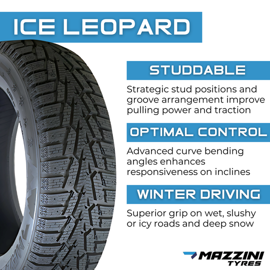 WMZ2056515X 205/65R15XL Mazzini Ice Leopard 99T Mazzini Tires Canada