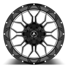 Load image into Gallery viewer, A212-2012-26-149 - Armed OffRoad Infantry 20X12 5X127 ET -44mm Gloss Black Milled - Armed OffRoad Wheels Canada