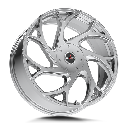 G0208550435C - Ignite Inferno 20X8.5 5X114.3 / 5X108 35mm Chrome - Ignite Wheels Canada