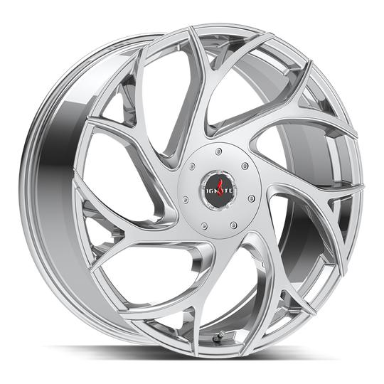 G0249551615C - Ignite Inferno 24X9.5 5X115 / 5X120.65 15mm Chrome - Ignite Wheels Canada