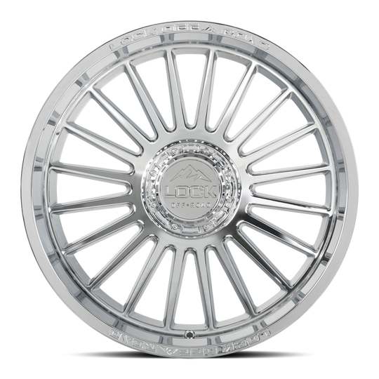 INVASION-22221C - Lock Extreme Invasion 22X12 5X127 / 5X139.7 ET -44mm Chrome - Lock Extreme Wheels Canada