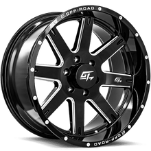 Load image into Gallery viewer, GT Offroad Invasion 24X12 6X135 ET -44mm Gloss Black Milled