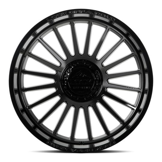 INVASION-22287GB - Lock Extreme Invasion 22X12 8X170 ET -44mm Gloss Black - Lock Extreme Wheels Canada
